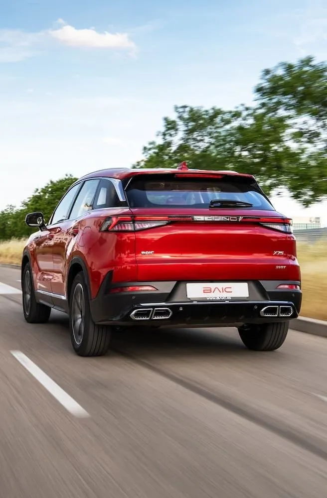 BAIC X75 détail extérieur