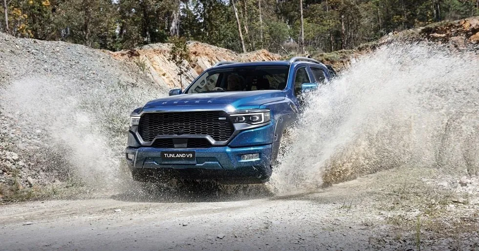 Foton Tunland V9 Ultra vue avant extérieure