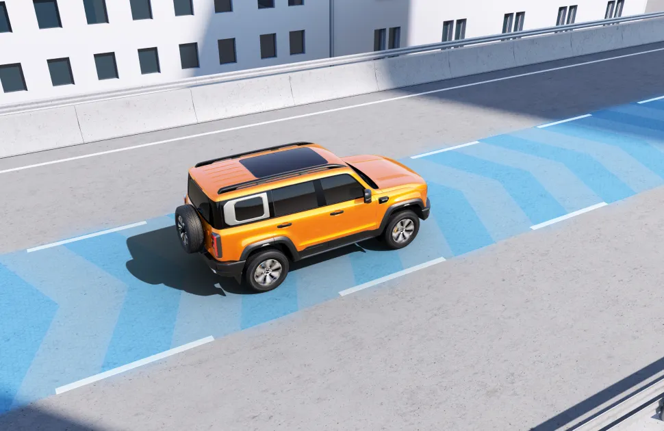 BAIC BJ40 rear exterior view
