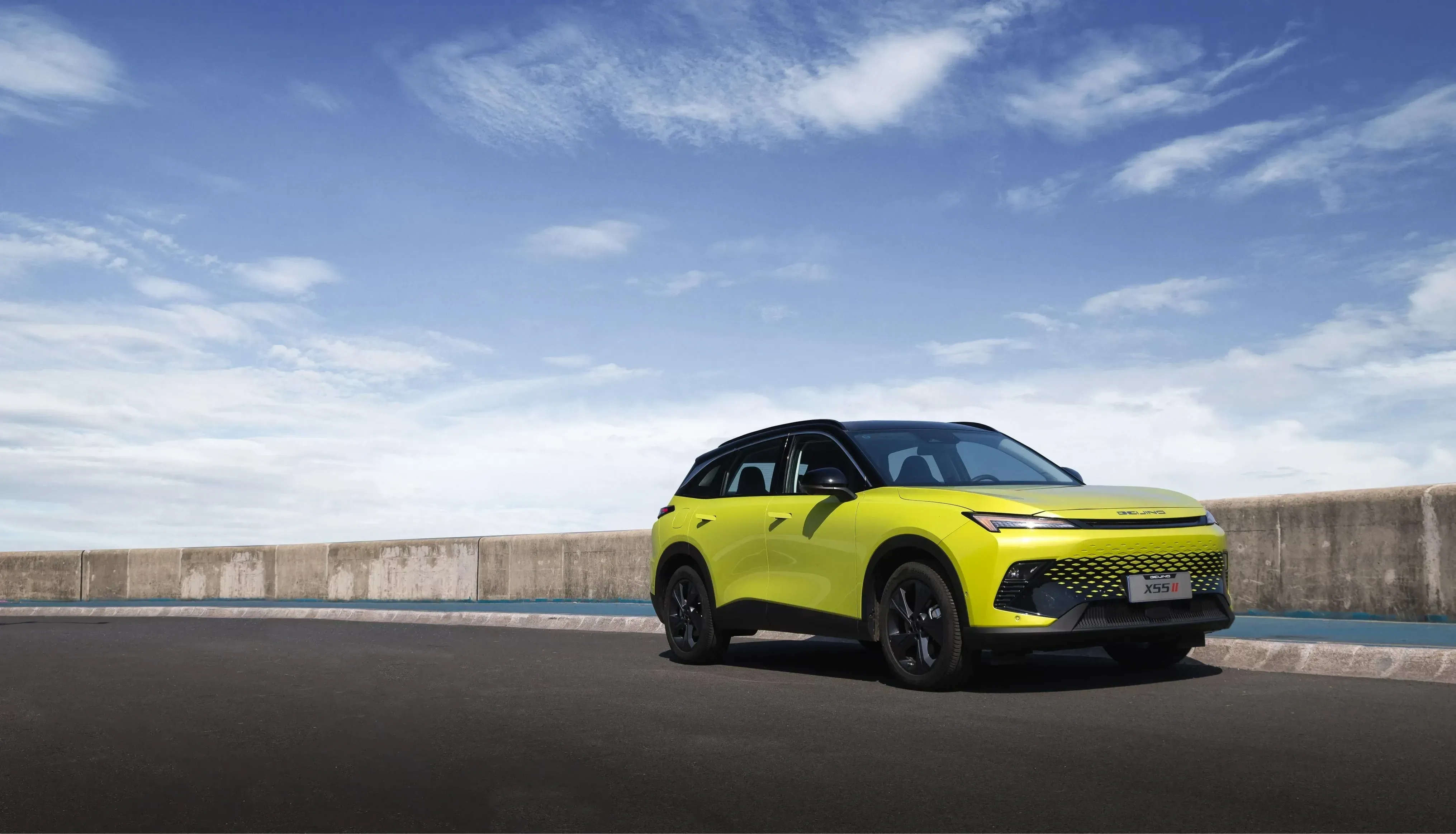 BAIC X55 II exterieur zijaanzicht