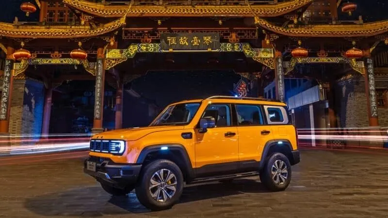 BAIC BJ40 boot