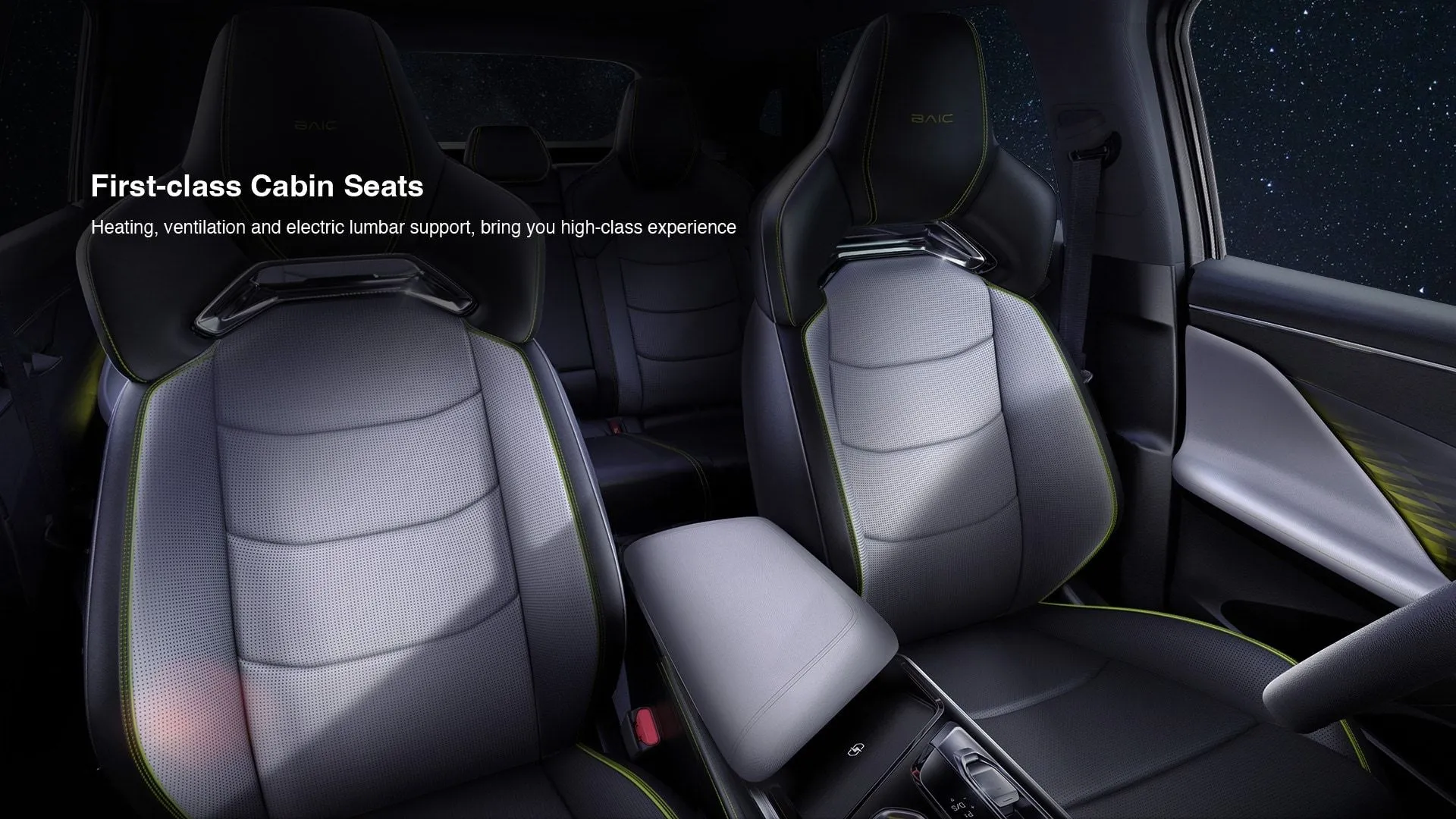 BAIC X55 II interieur dashboard