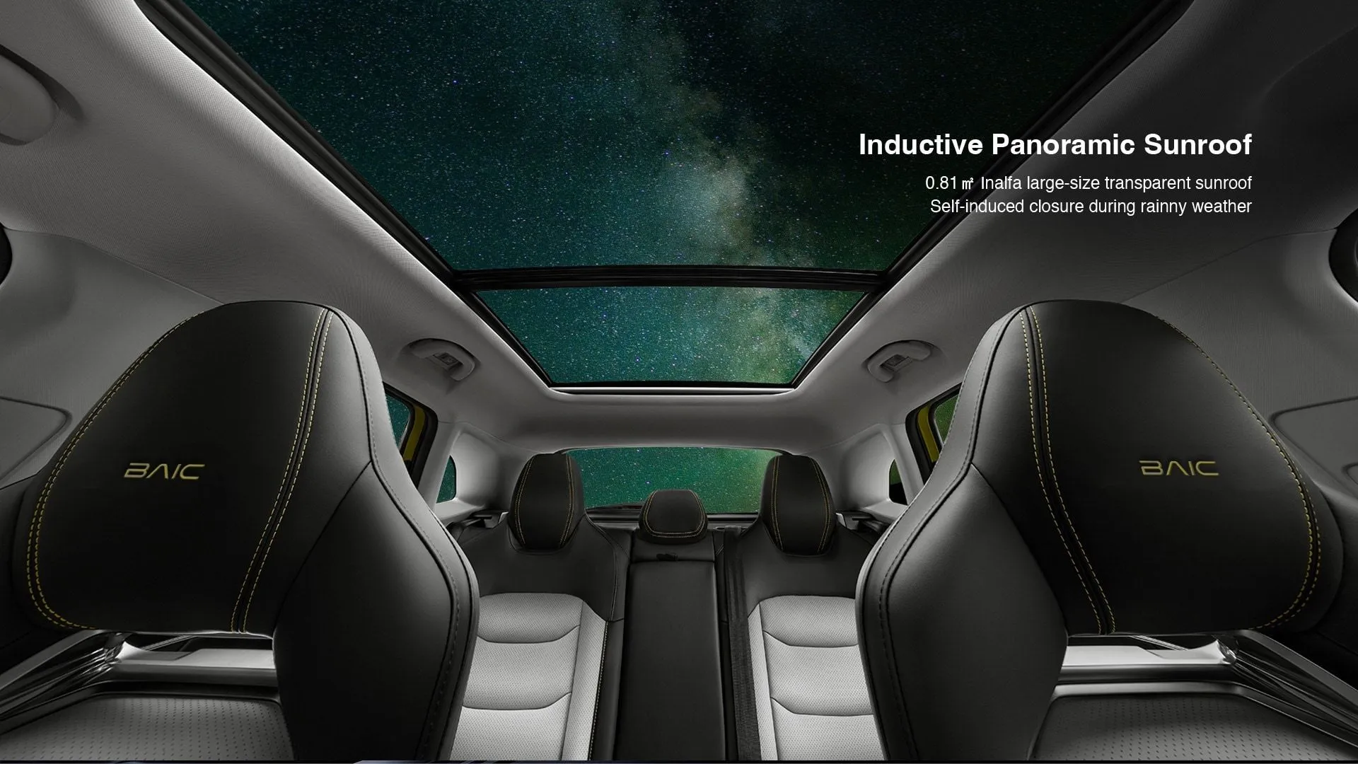 BAIC X55 II interieur cockpit